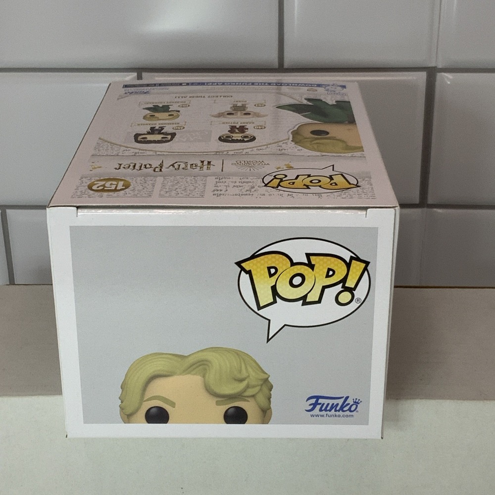 Funko Pop Harry Potter Gilderoy Lockhart‎ 152 Vinyl Figure Wizarding World New - Picture 5 of 6